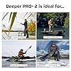 Deeper PRO+ 2 Sonar Fish Finder - Portable Fish Finder and Depth Finder For Kayaks, Boats and Ice Fishing with GPS Enabled | Castable Deeper Fish Finder with FREE User Friendly App