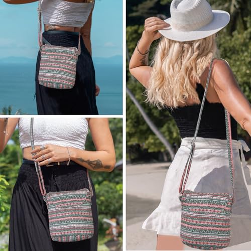Image of Satchel Saddle Pocket Swing pack Bag Collection Messenger Shoulder Bag Travel Purse Wallet