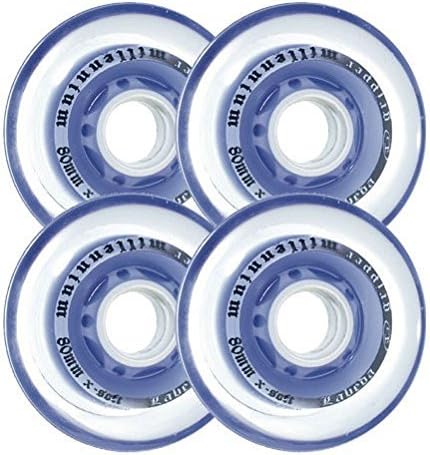 Labeda Wheels Inline Roller Hockey Millennium 80/76A x4 Purple