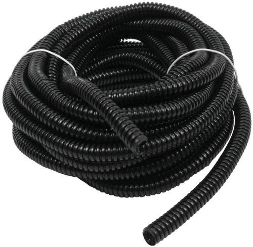AUDIOP Audiopipe 3/8" Split Loom 100 ft. Length Black(LMBK38100) - LM38100BK