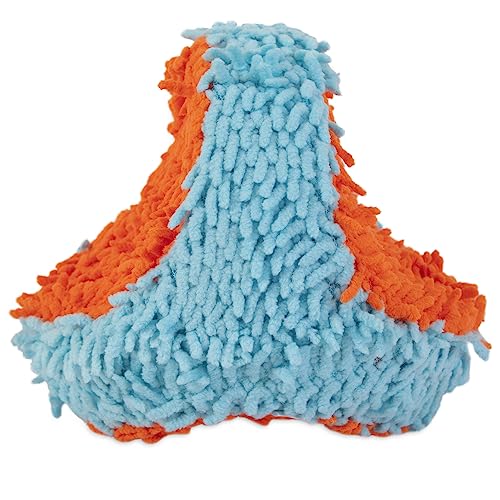 Image of Chuckit! Indoor Fetch Tumbler Toy for Dogs - Interactive Dog Toys for Boredom, 4.5 Inch, Orange and Blue
