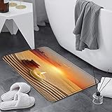 Fácil cuidado: lavable a máquina. Simplemente tira toda la alfombrilla en la lavadora, lava con agua fría, cuelga para secar o secar al aire. No usar lejía ni limpiar en seco.