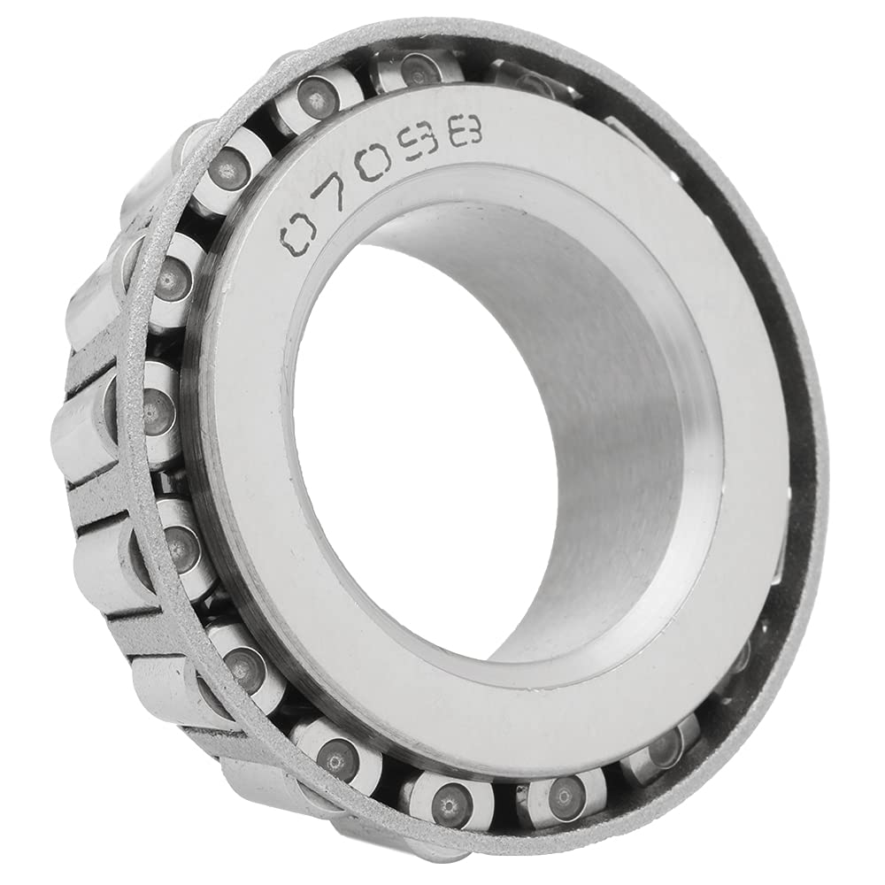 [2-Sets] Cone 07098 Cup 07196 Tapered Roller Bearing 0.9835" x 1.9687" x 0.5313" (ID x OD x W) | 24.981 mm x 50.005 mm x 13.495 mm (ID x OD x W) Premium Wheel, Axle, Transfer Case Output Shaft Bearing