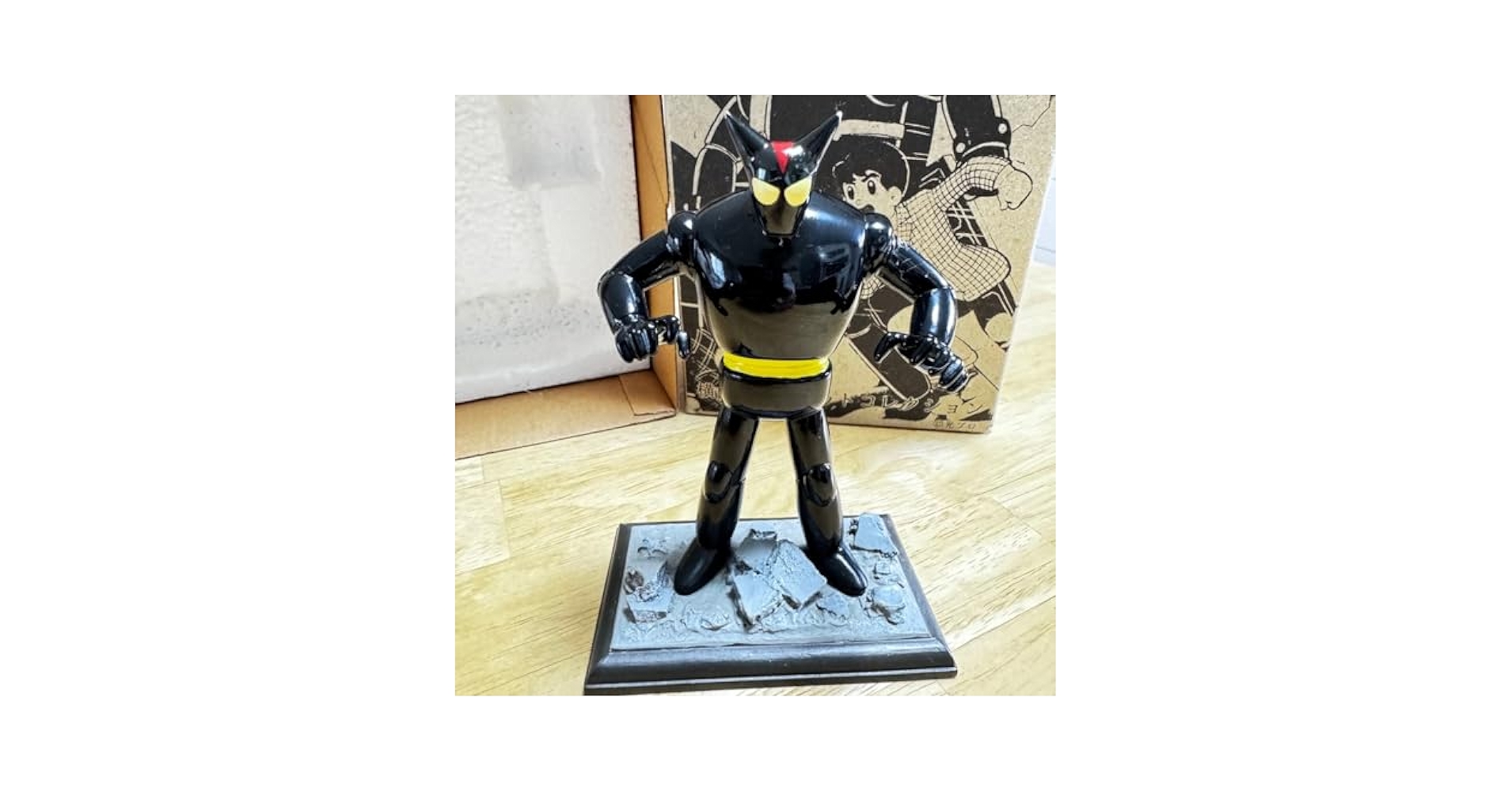 Amazon.co.jp: 鉄人28号 ブラックオックス 14cm 石膏