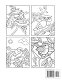Zoom IMG-1 bird lovers coloring book magnificent Zoom IMG-1 bird lovers coloring book magnificent