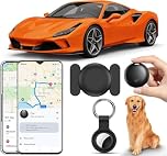 GPS Tracker Auto,2026 Magnetico Localizzatore gps per Auto Air Tracker Android e IOS, Nascosto SIM senza abbonamento, IP68 Impermeabile Bluetooth Smart Tag Per Veicoli,Chiave e Bagagli