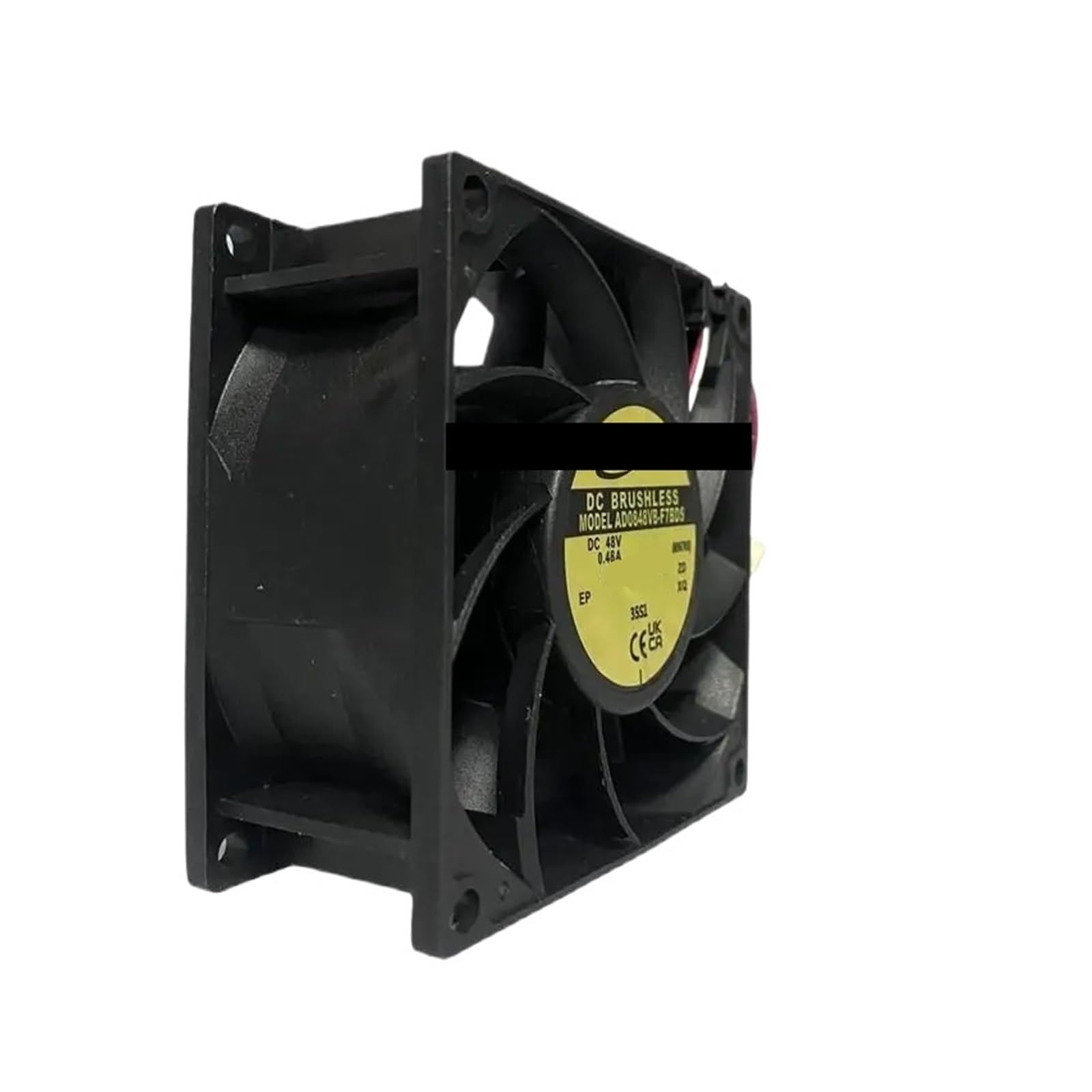 VDOQTLJT AD0848VB-F7BDS 8038 Fan 48V 0.48A Cooling Fan 80x80x38mm