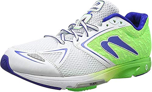 Newton Running Women's Distance VI Running Shoe Competition, Green (Mint/Navy), 5 UK
