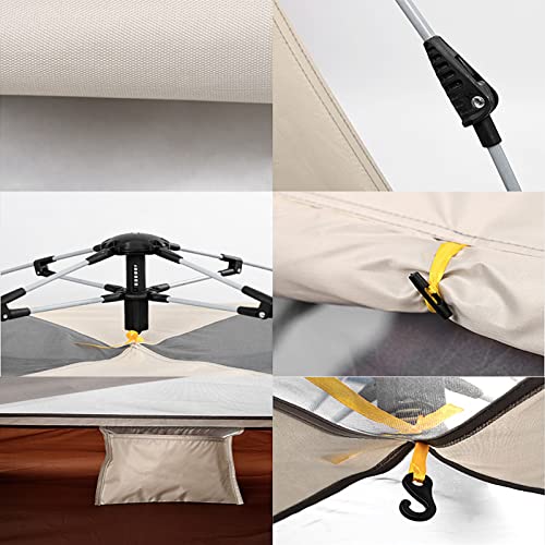 Carpa para camping automática 3-4 personas impermeable miniatura 6