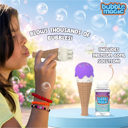 Image of Bubble Magic Bubble Blower - Black Currant Ice-Cream