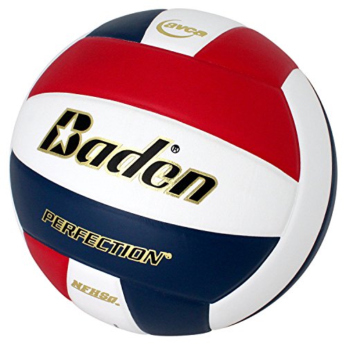 Image of Baden | Perfection | Premium Leather | Indoor Official Game Volleyball | 13U to College | Official Size + Weight | NFHS + AVCA Approved