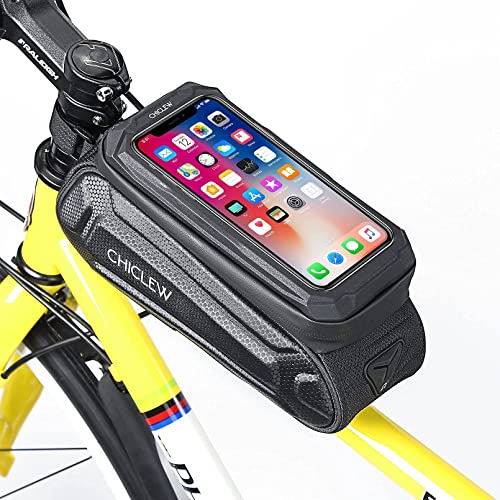 CHICLEW Borsa Manubrio Bici Cellulare, Borsa Bici