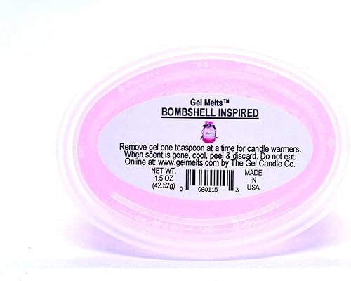 Miniatura 4 de 3 Pack of Designer Designer Aroma of Bombshell Inspired Aroma Long Lasting Gel Melts™ for Warmers and Burners Peel, MELT, Enjoy