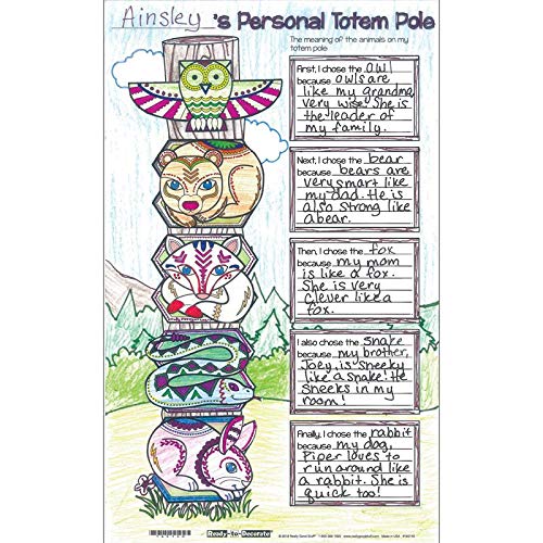Really Good StuffReady-to-Decorate Totem Pole Posters - 24 Posters