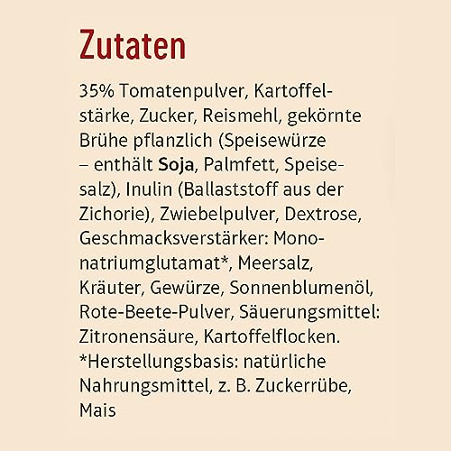 Burgl’s Tomatensoße & Suppe aus sonnengereiften Tomaten, 200 gr.