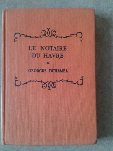 Le Notaire Du Havre B00172S0ZM Book Cover