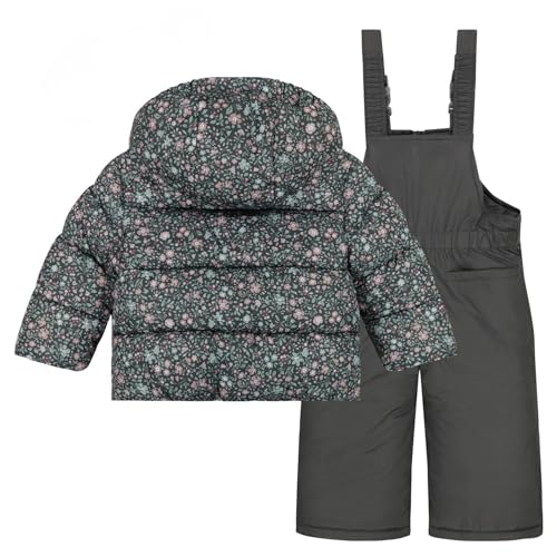 Image of Rothschild Girls' Ski Jacket and Snowbib Snowsuit Set