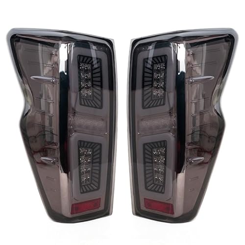 2Pcs For Isuzu D-Max DMax RG 2020-2024 Smoked LED Rear Tail Light Rear Lamp