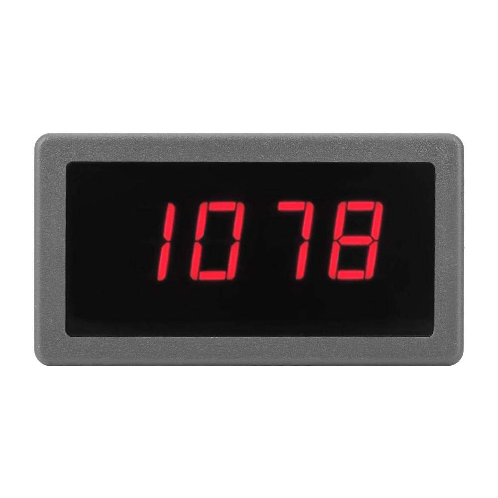 LED-Drehzahlmesser Mit Hall-Sensor – Grün, 4-stellig, 8-24V, Bis 9999 U/min, NPN NO, Inkl. Halter & Magnet