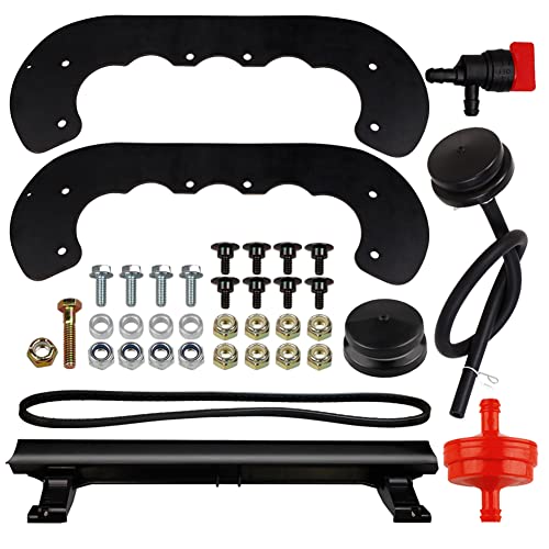 Huztl 99-9313 Snow Blower Paddles 108-4921 Belt 136-7182 84-1971 Paddle Bolt & Nut Hardware Kit With 133-5585 108-4884 Scraper Kit For Toro Power Clear 621 Snowblower Paddle #TOP7