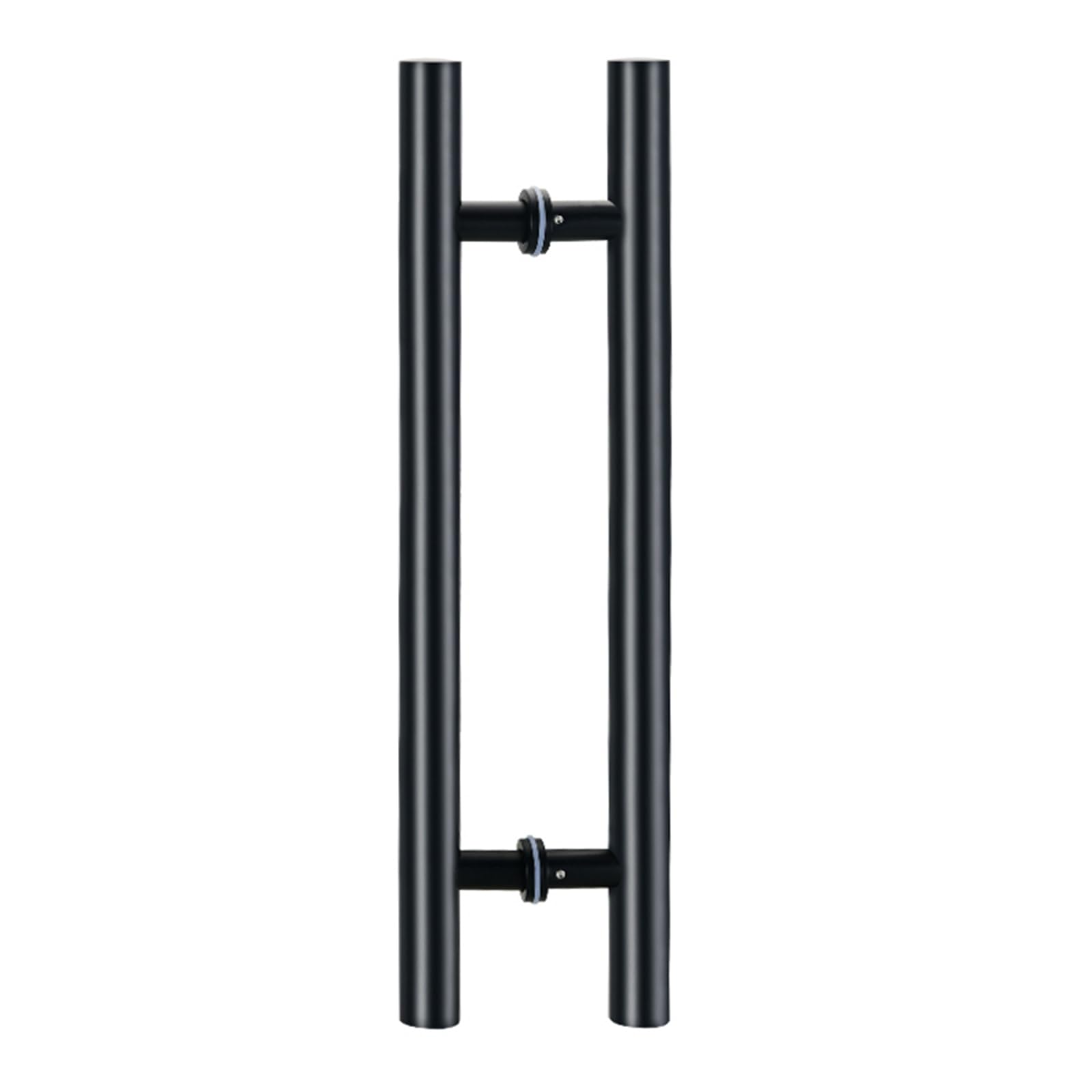 Poignée de porte de douche en acier inoxydable double face pour vitre