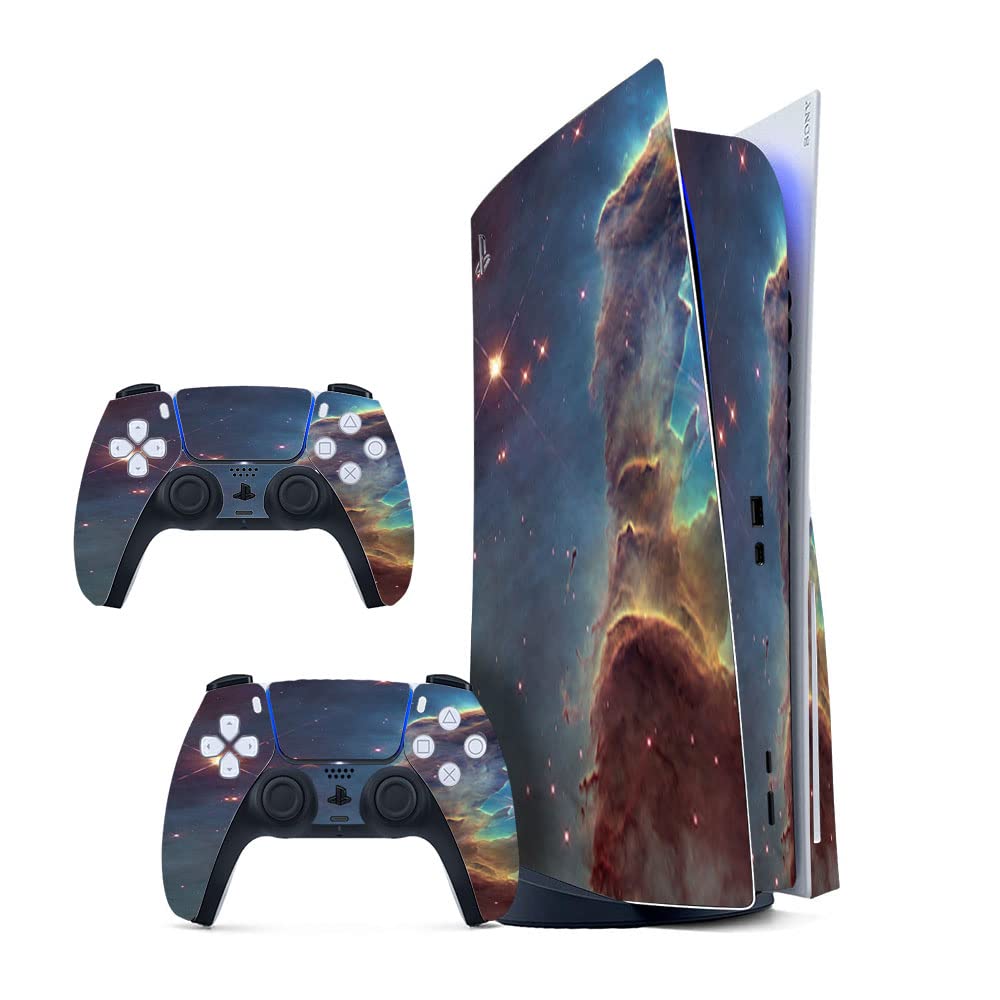 See full amazon price history chart for GADGETS WRAP Printed Vinyl Skin Sticker Decal for Sony PS5 PlayStation 5 Disc Edition Console & 2 Controller (Skin Only, Console & Controller not Included.) - Galaxy Wave Multicolor GADGETS WRAP Printed Vinyl Skin Sticker Decal for Sony PS5 PlayStation 5 Disc Edition Console & 2 Controller (Skin Only, Console & Controller not Included.) - Galaxy Wave Multicolor (B0BW3QF5TL) Amazon Price History, Amazon Price Tracker