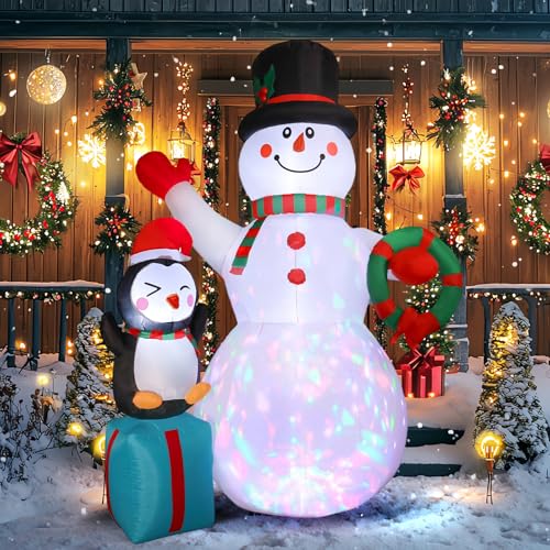 GIFTFIND 7FT Snowman Inflatable: A Festive Outdoor Christmas Delight