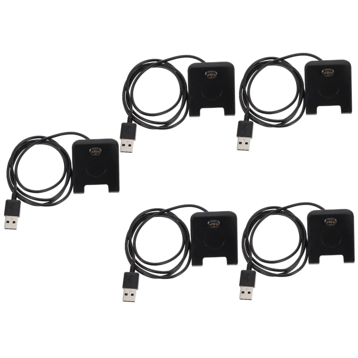 Artibetter 5pièces Station De Charge pour Montre Sportive Chargeur Compatible Rechargement Rapide Et Sécurisé Design Compact Et Léger Performance Anti-interférence Optimale