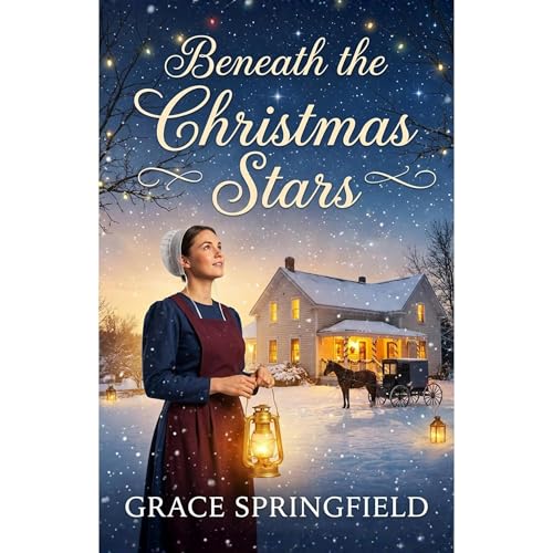 Beneath The Christmas Stars - An Amish Love Story Audiolibro Por Grace Springfield arte de portada