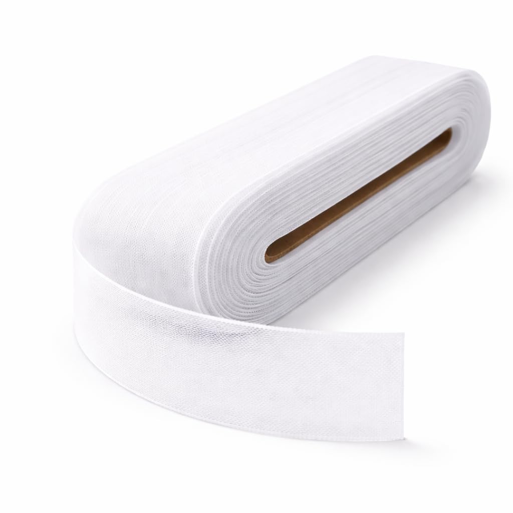 Premium Horsehair Braid Trim, 2 Inch Stiff Net Strip for Wedding Dresses, Skirts, Hats, Costume Design & DIY Sewing-picture-26