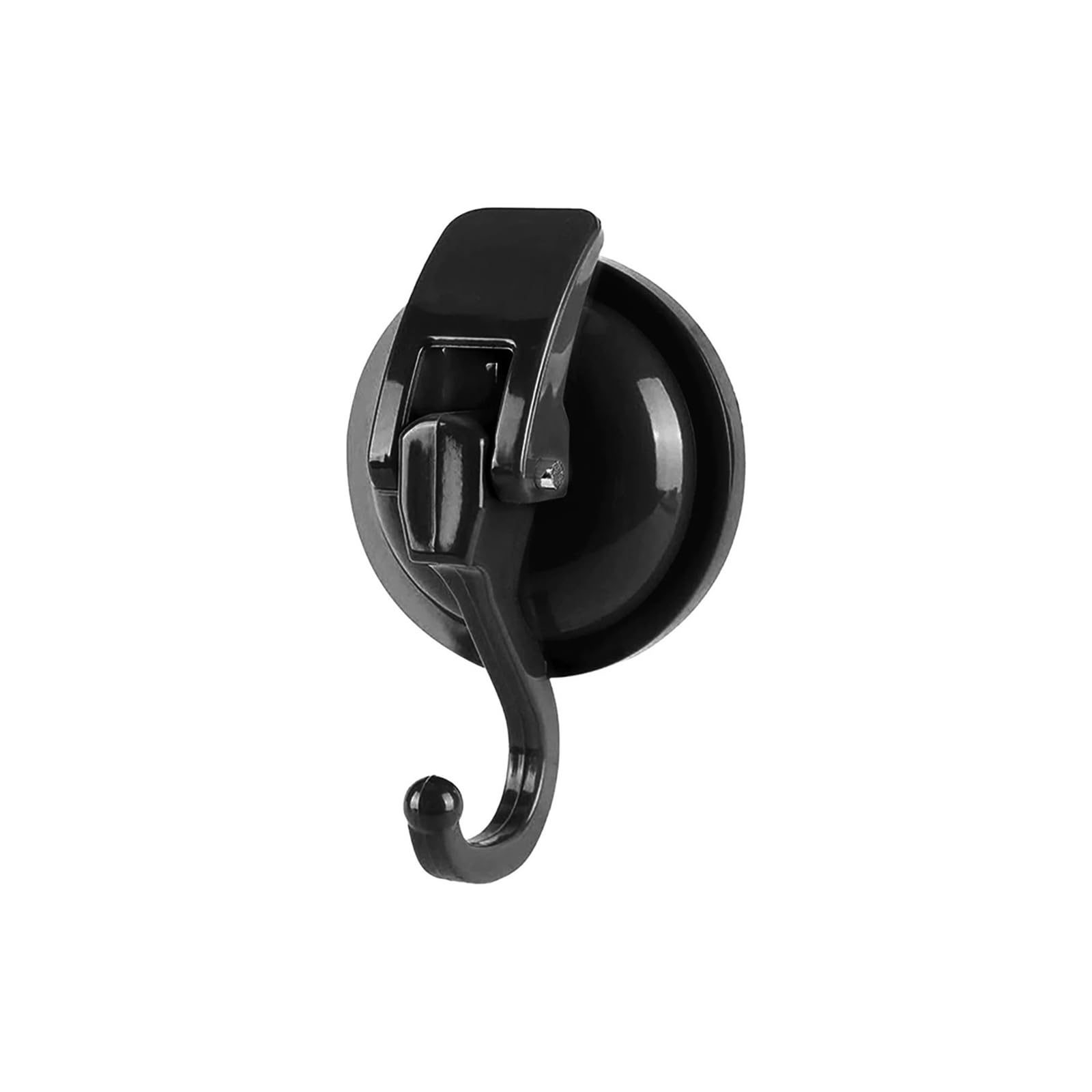 Zguouzantye 1Pcs Black 2 Heavy Suction Cup Hooks For Towel