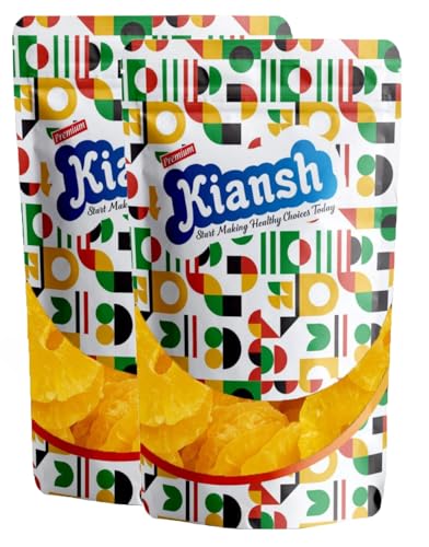 Image of Kiansh Dry fruits Nuts And Seeds (Dried Pineapple Ring, 400g)