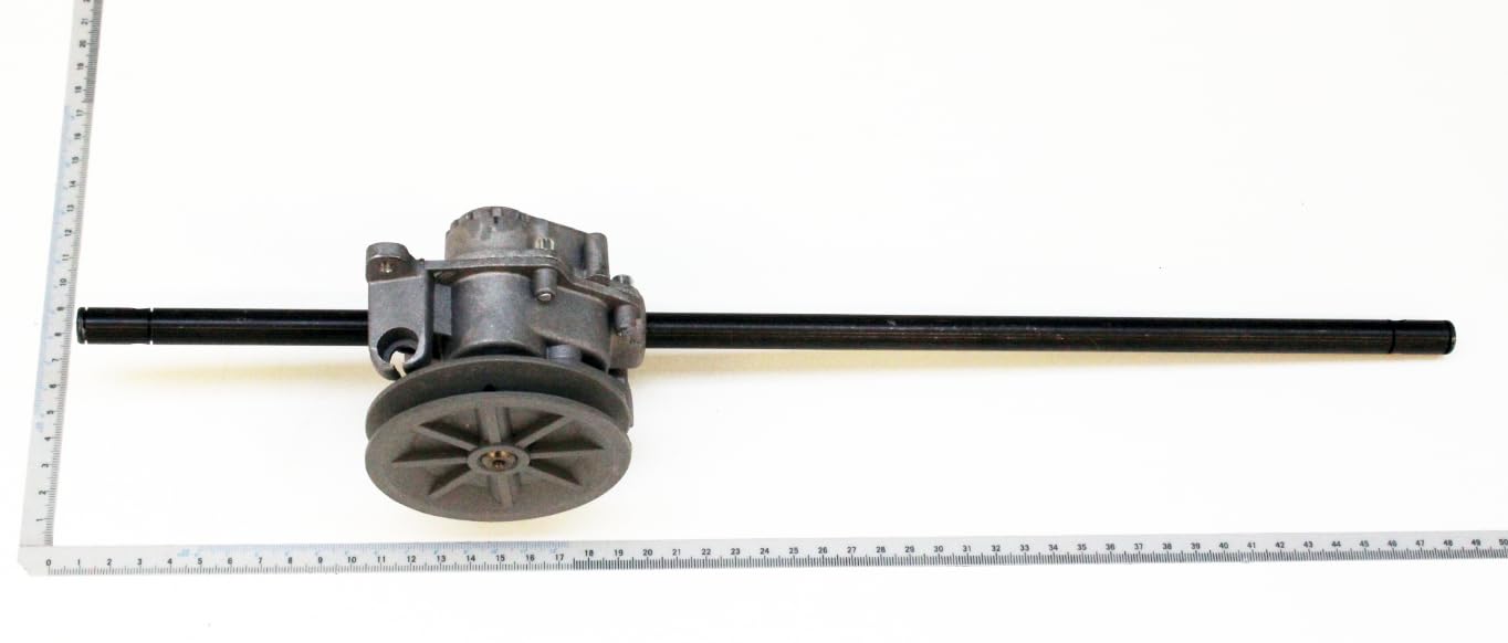 Original Scheppach Getriebe Aluminiumgehäuse für Benzin Rasenmäher | Ersatzgetriebe für MS196-51(E), MS173-51(E), MS197-51-3W, MS200-51 uvm.