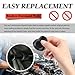 1259475 Transmission Dipstick Tube Seal Universal Black Trans Dip Stick Tube Grommet Automatic Transmissions Compatible with 4L60 4L60E 4L80E TH350 TH400 TH700 700R4 Car Replacement Parts