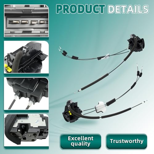 Image of AUTOKAY 2PC Front Driver Passenger Side Door Lock Actuator Fits for Infiniti G35 Coupe 2003-2004