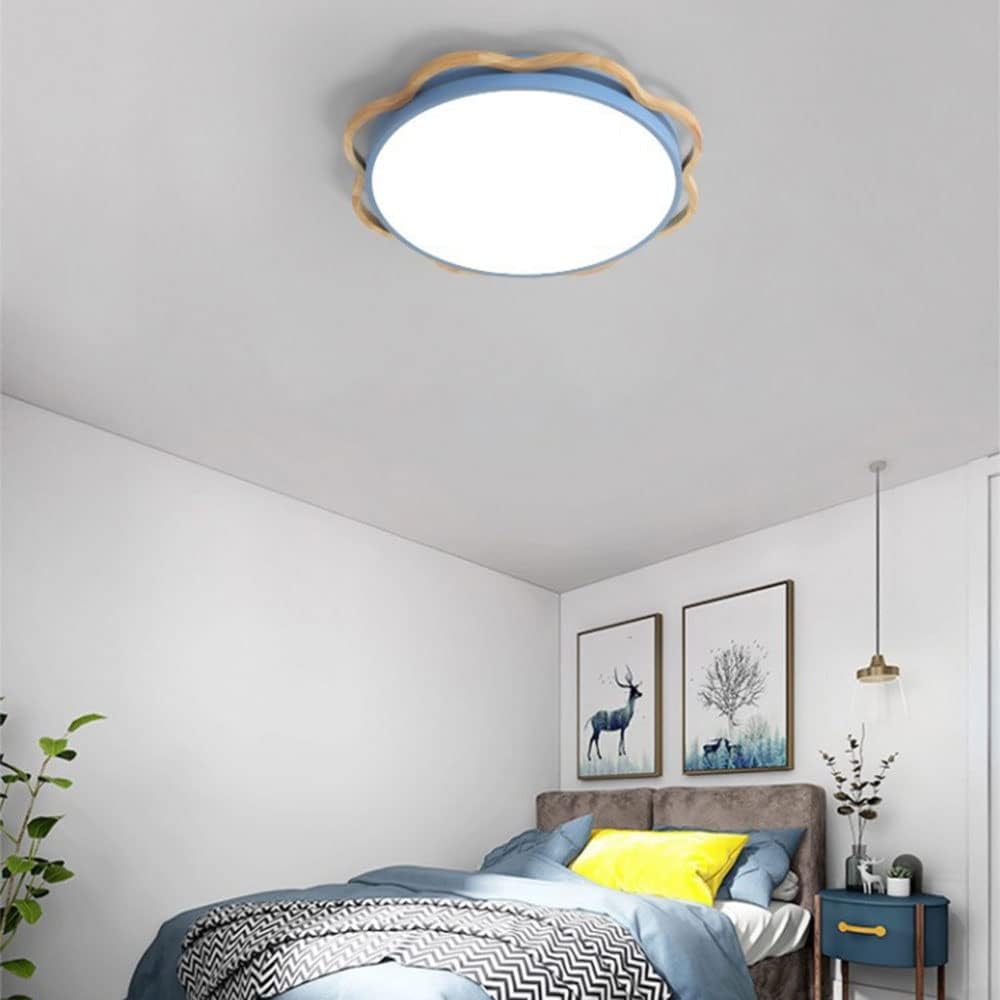 Dimmable with Remote Led Ceiling Light Stepless Dimming Led Ceiling Lamp Light Color Changeable Energy Saving Ceiling Light Creative Decorative Lighting Fixtures for Living Room and Bedroom/