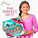 Squishmallows Ultimate Slime Mix'Ins, 10-Pack, Glitter & Cloud Slime, 8 Fun Add Ins, Pre-Made for Kids, Crunchy, Bulk, Great 6 Year Old Toys, Super Soft Sludge Toy