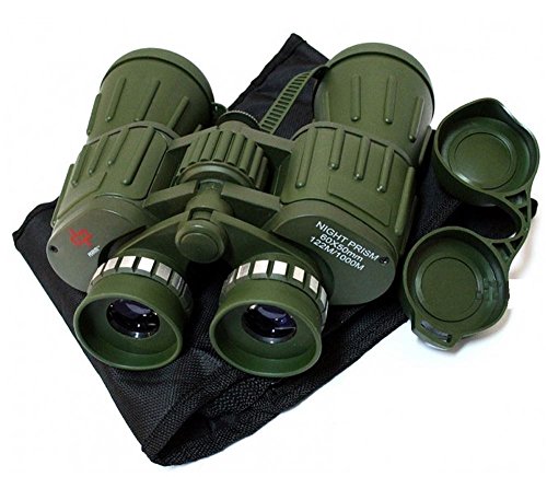 Binoculares militares 60X50 color verde miniatura 1