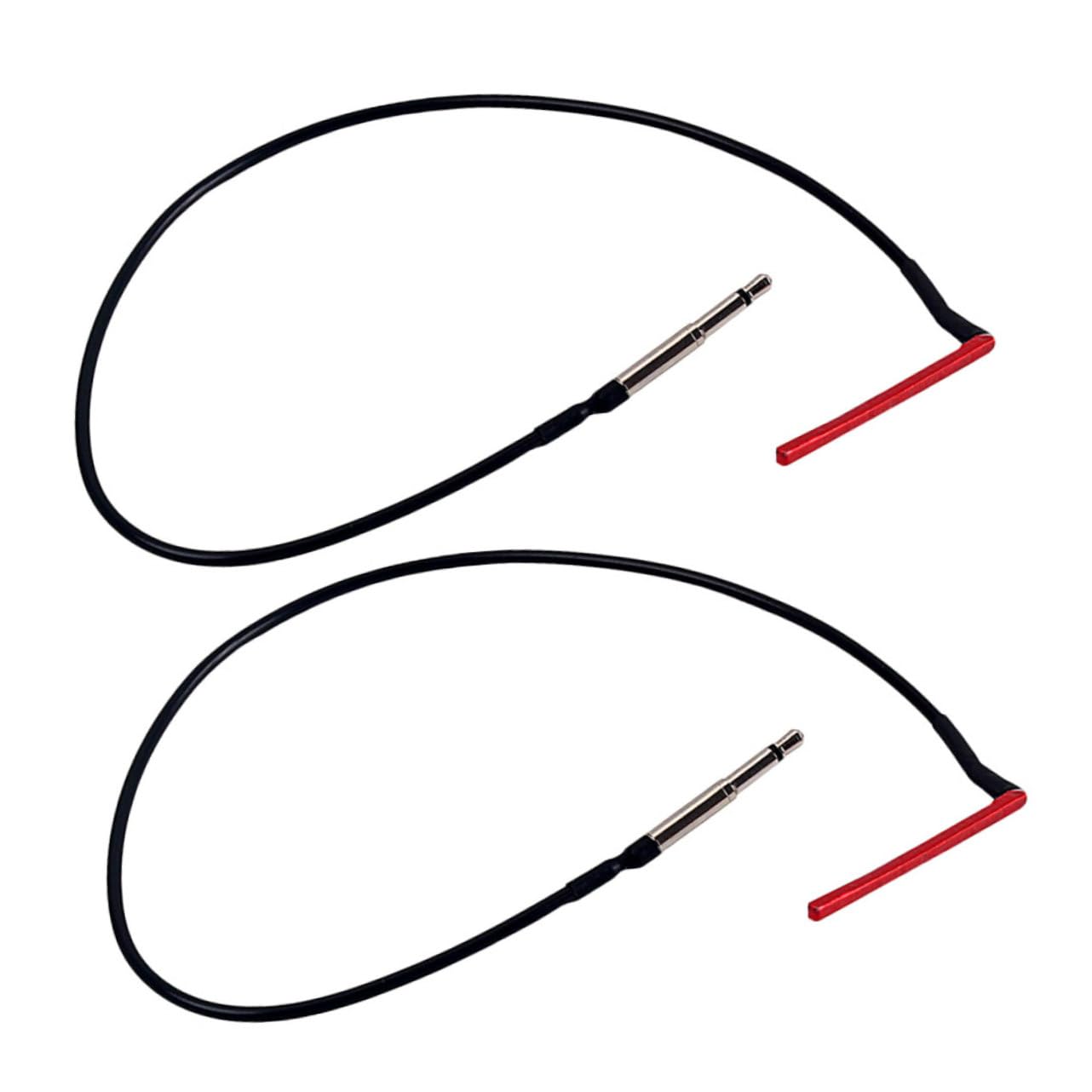 Milisten 2Pcs Ukulele Pickup Jack Piezoelectric Film Pickups Under Saddle for Acoustic Guitar High Precision Sound Clarity Enhanced Detail for Live Performances and Practice