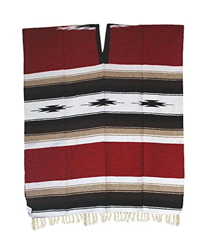 Image of Del Mex Mexican Diamond Woven Eastwood Poncho