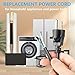 CERRXIAN 4FT 18 Gauge 3 Prong Heavy Duty Replacement Power Cord Cable 13A 110V NEMA 5-15P Male Plug to 3 Prong Open Pigtail Wire for Universal AC Appliance and Power Tool