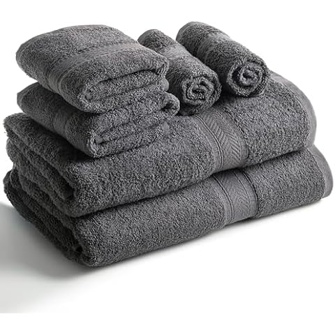 SweetNeedle 6 Piece Towel Set Cover