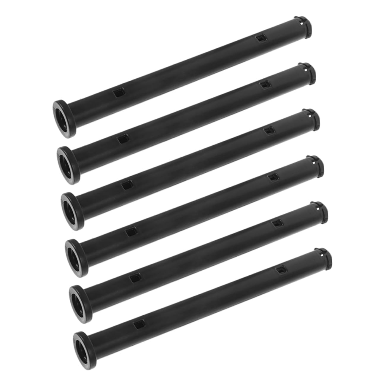 Levemolo 6pcs Trash Can Lid Plugs Plastic Latch Connectors for Outdoor Sanitation Bins Secure Connection for Trash Bin Covers Compatible with Waste Containers