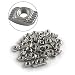 Produktbild QWORK T Nut Hammerkopfmutter, nutensteine M4, für Aluminiumprofil Zubehör, 100 Pcs