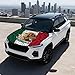 Govmili Car Hood Cover Flag - 59x51IN Mexico Hood Covers with 2 Adjustable Triangular Fasteners for Cars Decor, Automotive Exterior Accessories Patriotic Decorations - Hood Cover-1