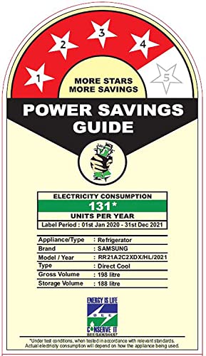 Image of Samsung 198 L 4 Star Inverter Direct Cool Single Door Refrigerator Appliance (RR21A2C2XDX /HL, Luxe Brown, Digi-Touch Cool)