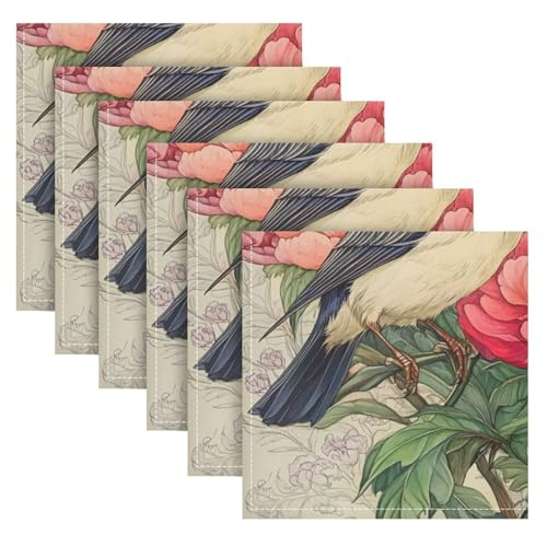 Set de 4 Servilletas de Tela ALAZA Multicolor 20 x 20 in miniatura 6