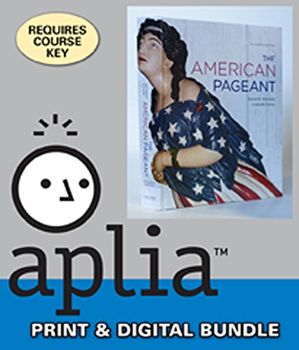 Bundle: The American Pageant, 15th + Aplia™, 2 terms Printed Access Card
