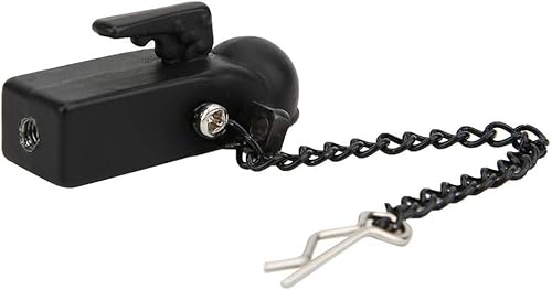 Miniatura 2 de Drfeify Kit de accesorios para remolque de coche de escalada compatible con coches escala 1/10 90046 90047 (negro)
