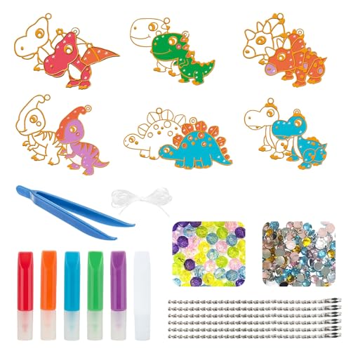 W Rxkiocs Set Fai da Te Pittura con Cristalli per Arti e Mestieri - Kit di Lavoretti Creativi per Bambini